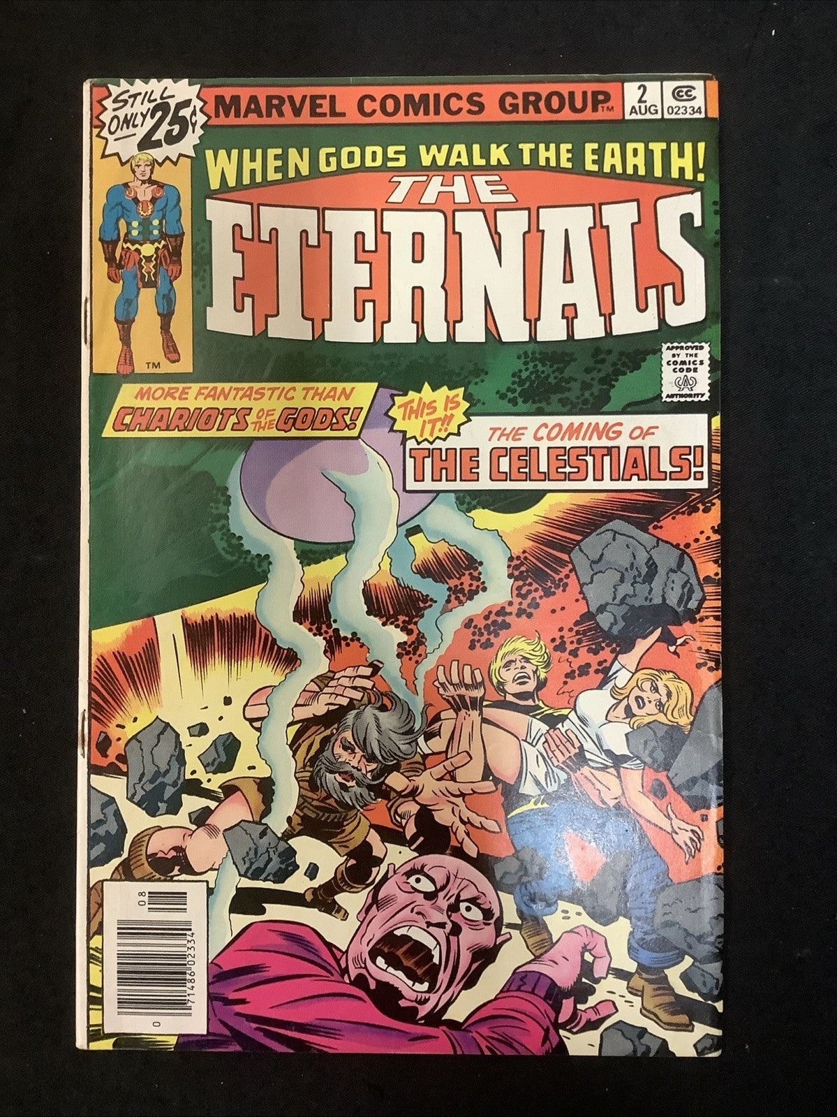 Eternals #1-5 Comic Lot, Marvel, Jack Kirby, 1st App The Eternals And Deviants