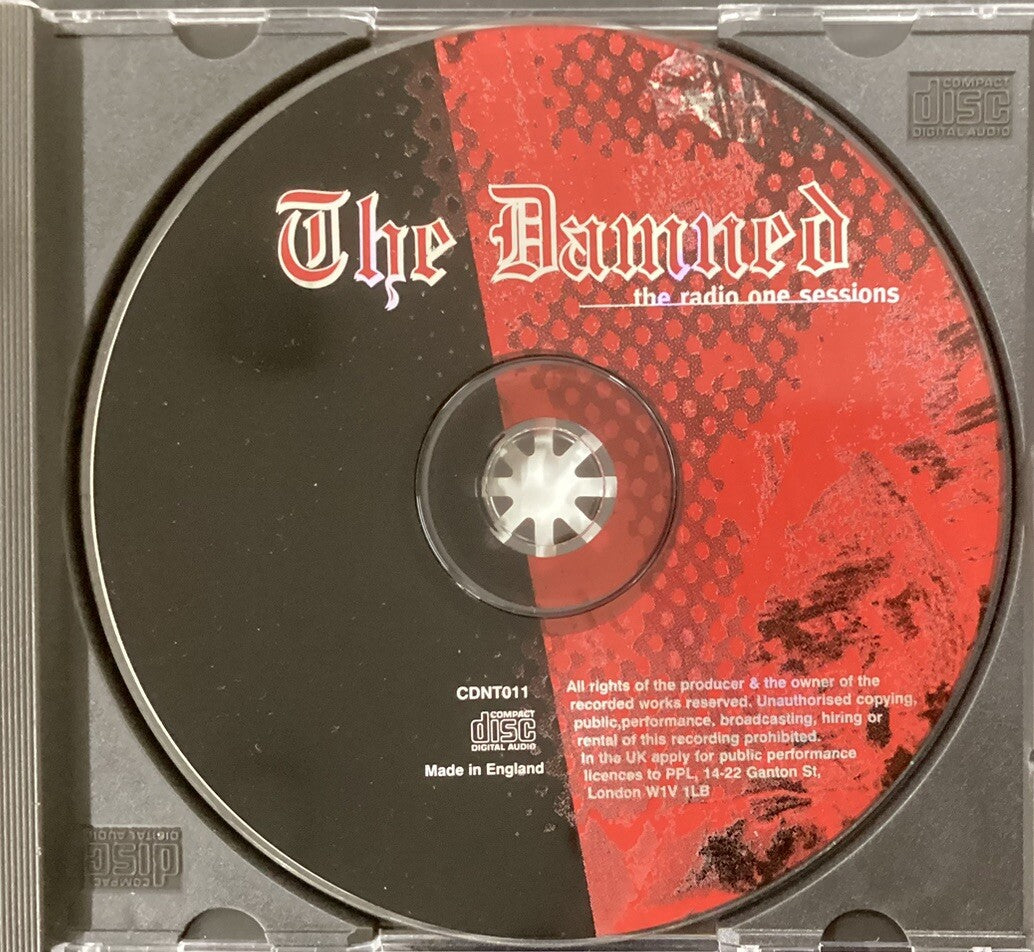 THE DAMNED - The Radio One Sessions (CD, Import, Like New) -JD