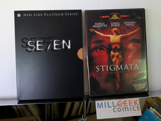Se7en / Stigmata, 2 Movie Set (DVD) Like New -JD