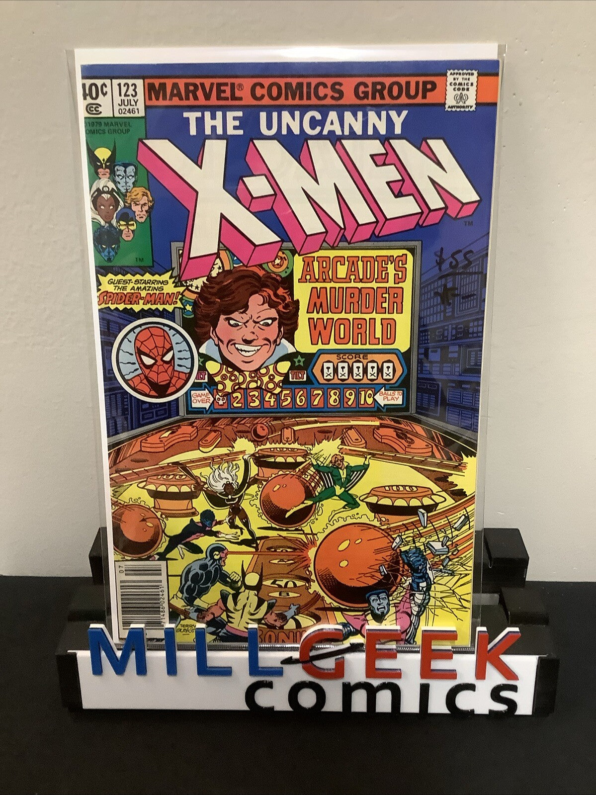 Uncanny X-Men #123 (1979) VF- (7.5) Chris Claremont/John Byrne, Newsstand