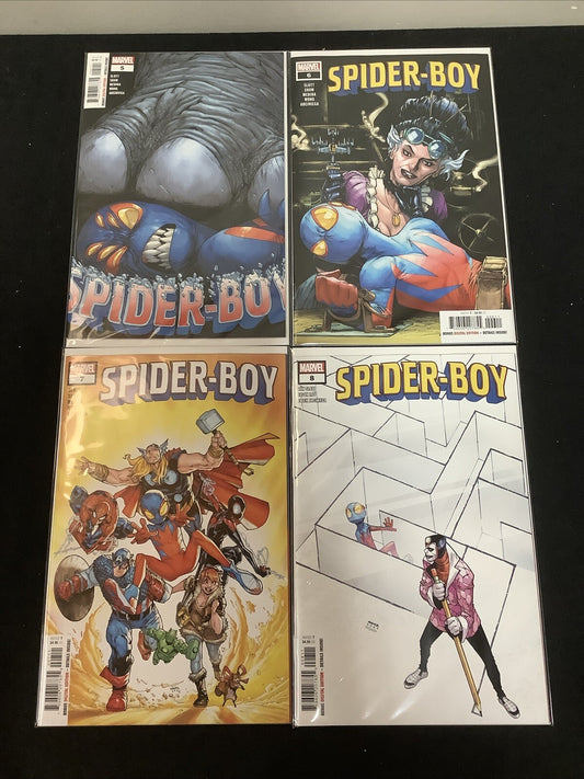 SPIDER-BOY #5-8 Comic Lot, Marvel, Dan Slott/Humberto Ramos, 2024