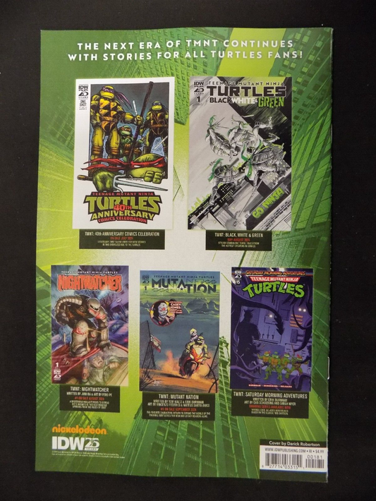 Teenage Mutant Ninja Turtles #1RI Earls 1:50 Variant