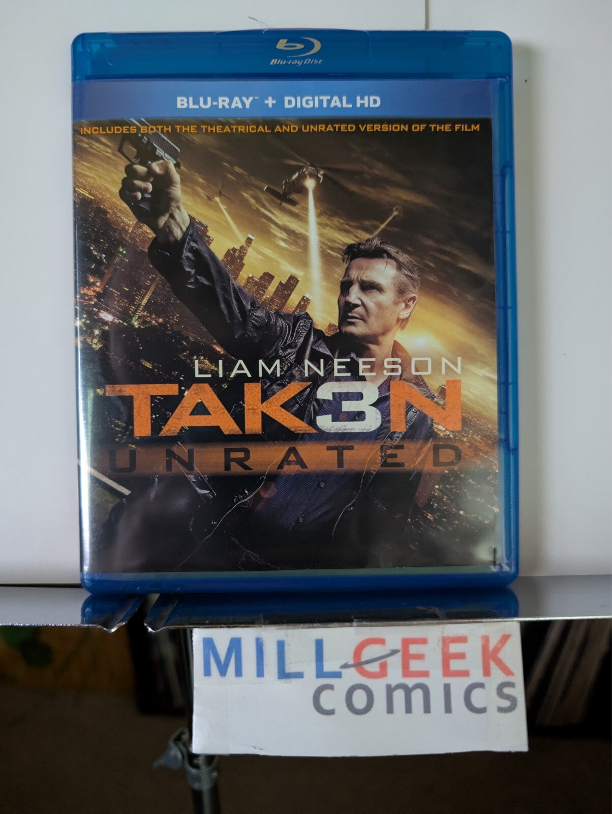 Taken Trilogy 1 2 3 (Blu-ray Lot, 2008, 2012, 2015) Like New -JD
