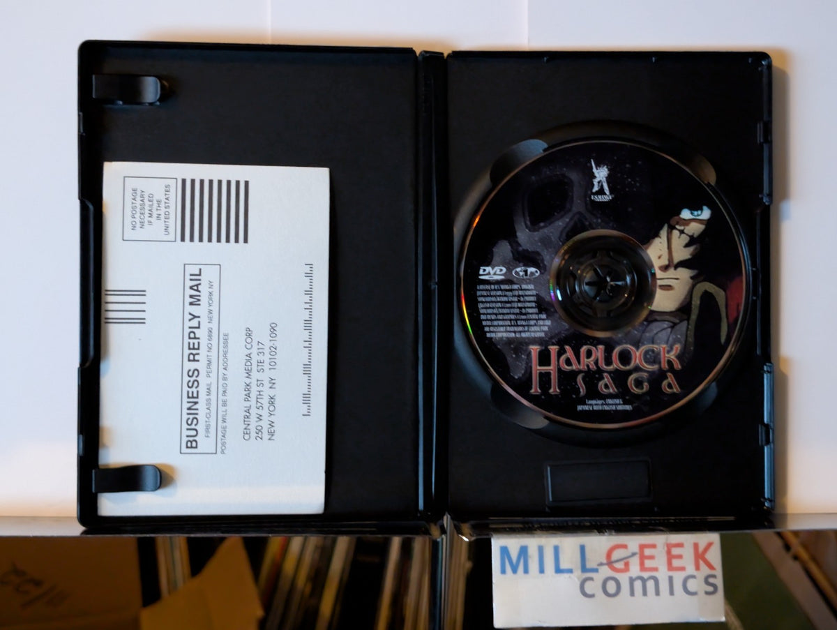 Harlock Saga, by Leiji Matsumoto (DVD, 2004) -JD