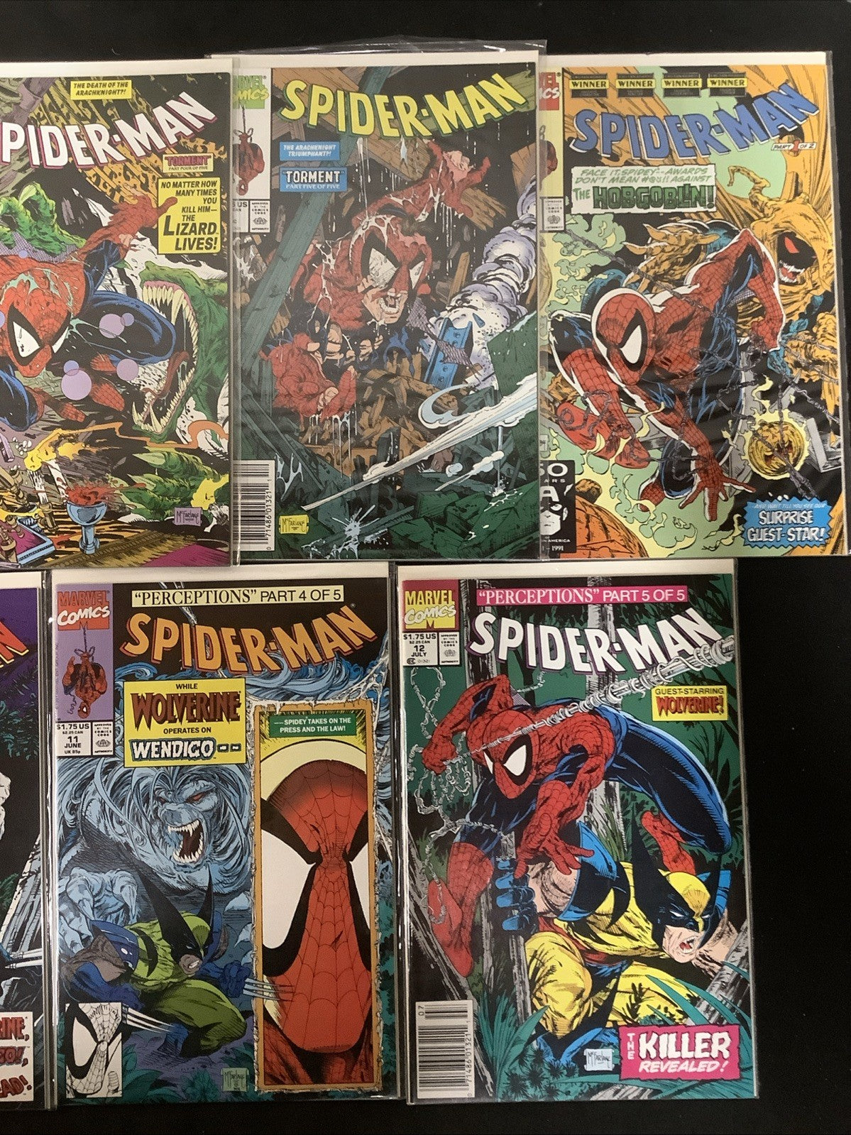 Spider-Man #1-25 Comic Lot, Marvel Comics, Multiple Variants #1, Todd McFarlane