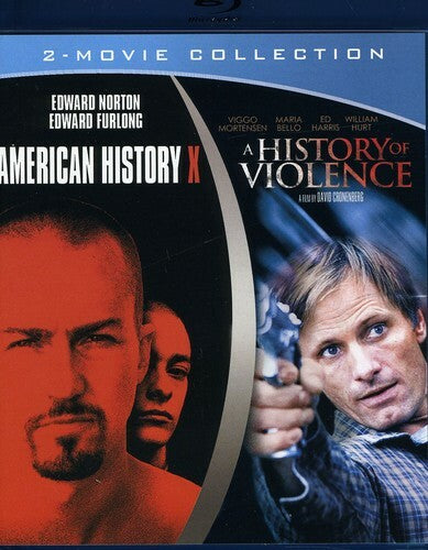 American History X / A History of Violence, 2 Movies (Blu-Ray) Like New -JD