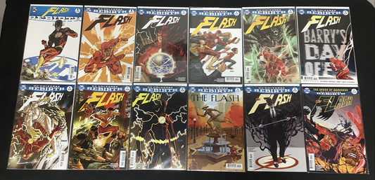 Flash #1-11 + Rebirth One-Shot Comic Lot, 1st App Godspeed And Avery Ho, DC