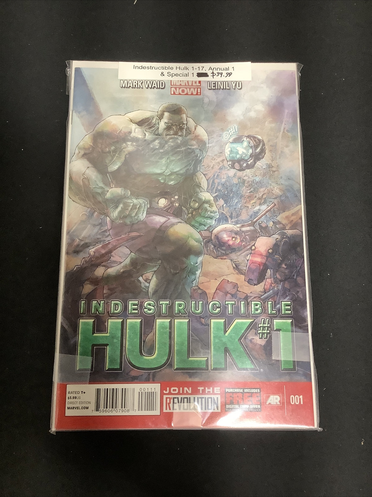 Indestructible Hulk #1-17 + Annual #1 + Special #1 Comics Lot Incredible Hulk