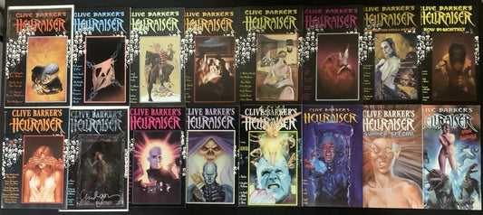 Hellraiser #1-12, 18, 20, Summer #1, Spring #1 Comic Lot, See Pics, Autographed!