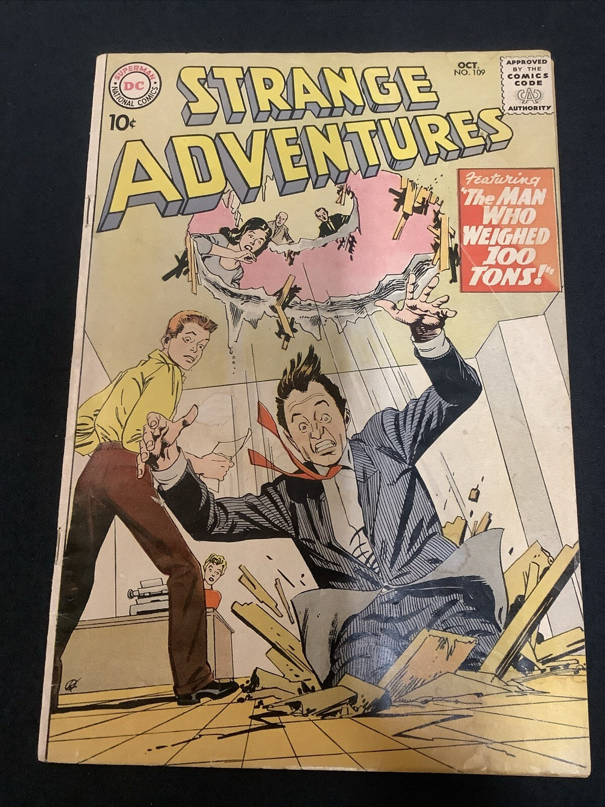 Strange Adventures #109 (DC Comics October 1959) VG/F (5.0)
