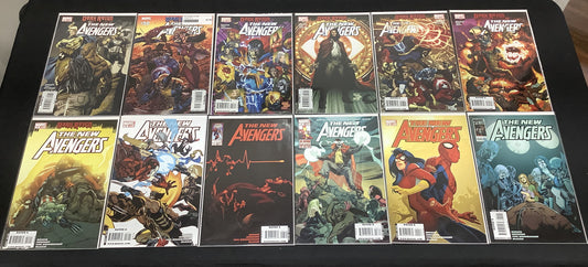 The New Avengers #49-60 Comic Lot, Bendis, 1st App Dark Avengers, Doctor Voodoo