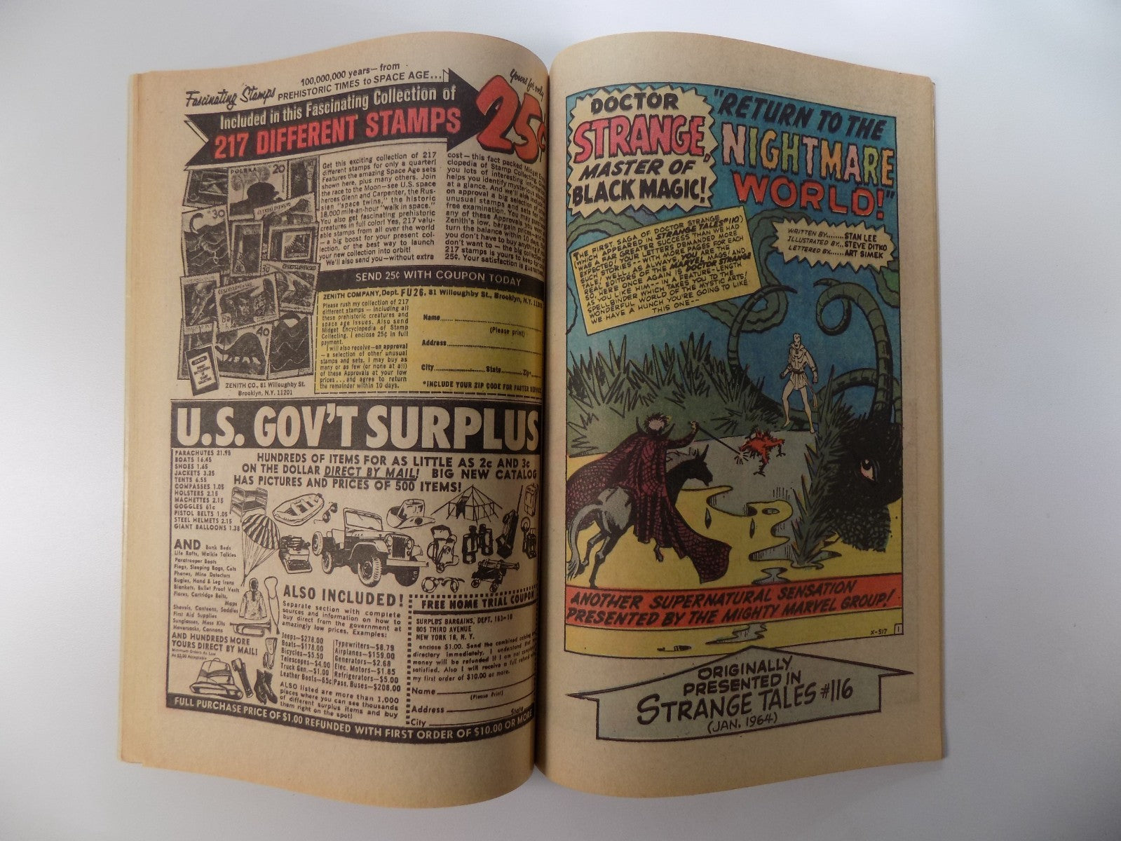 Marvel Collectors' Item Classics #6 Fine/Very Fine December 1966