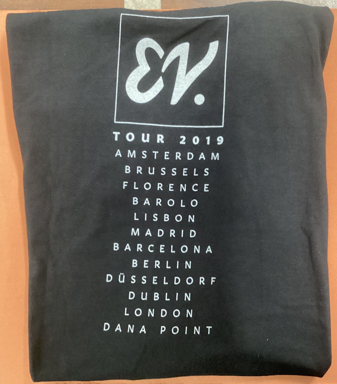 Eddie Vedder T-Shirt Large Dana Point Ohana Tour 2019 New Unworn Europe