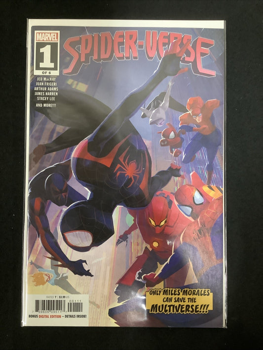 Spider-Verse #1-6 Complete Comic Set, Marvel, Multiple 1st Appearances, 2019