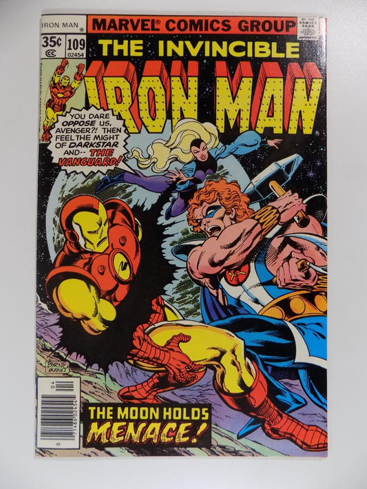 Iron Man #109 Marvel Comic April 1978 Near Mint-
