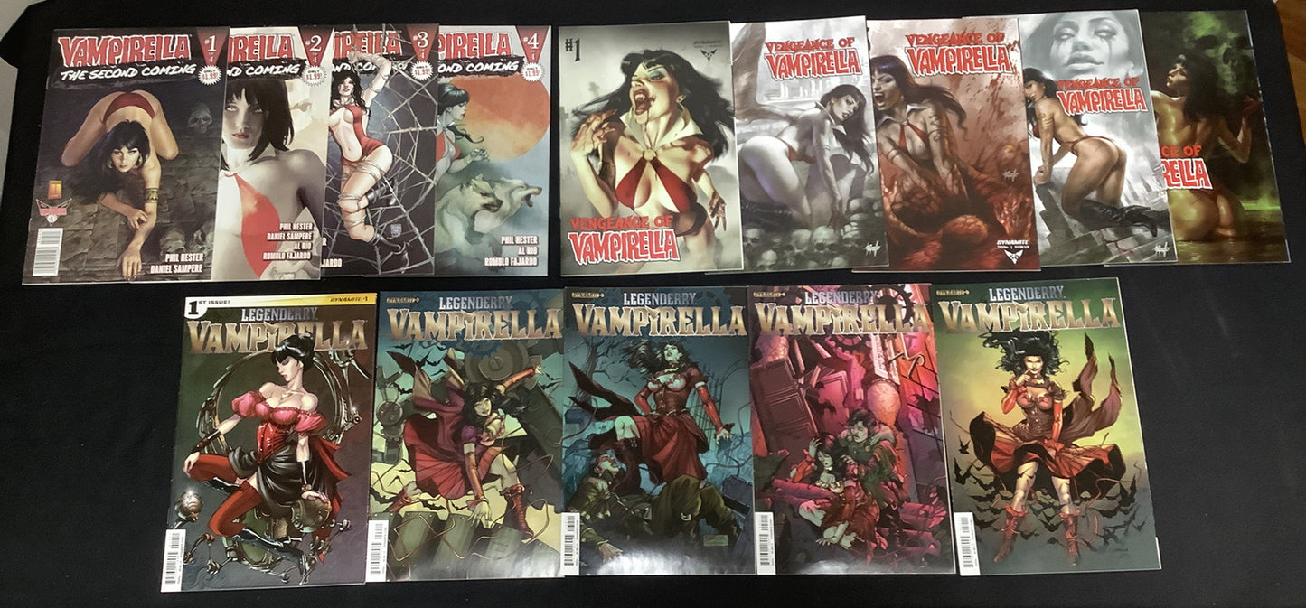 Vampirella Comic Bundle: SEE DESCRIPTION, Dynamite/Harris, 28 Comics Total