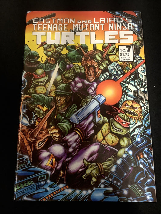 Teenage Mutant Ninja Turtles #7 (Mirage Studios March 1986) VF/NM (9.0) Eastman