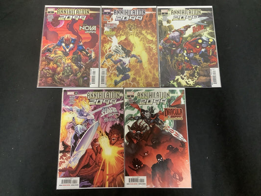 Annihilation 2099 #1-5 Complete Comic Set, Marvel, Steve Orlando/Nick Bradshaw
