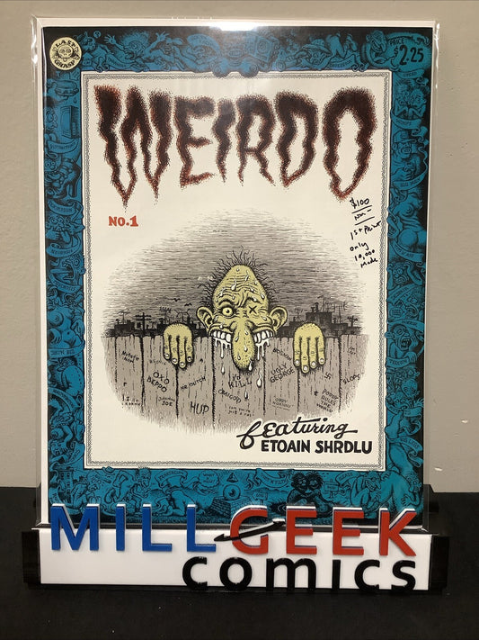 Weirdo #1 (1981) NM- (9.2) First Print, Only 10,000 Made, Last Gasp