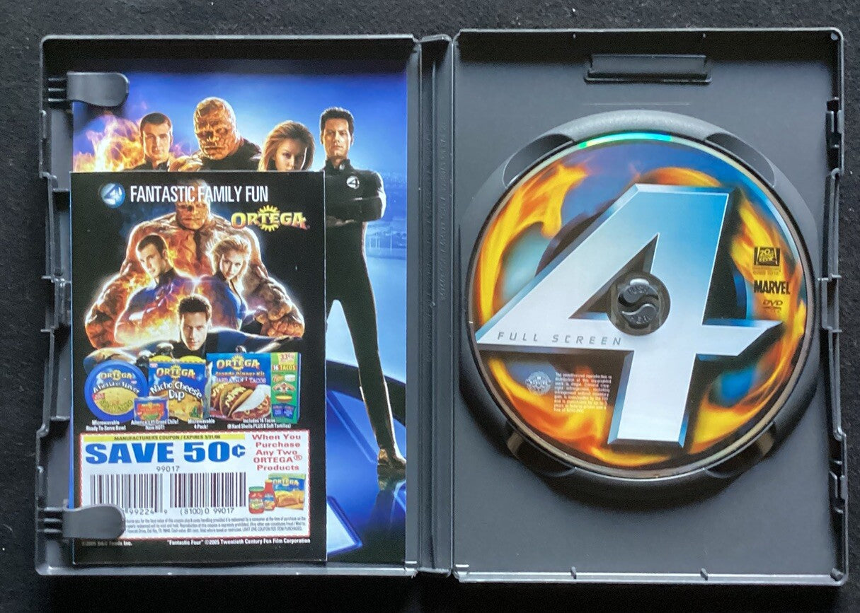 Fantastic 4 & Fantastic 4: Rise Of The Silver Surfer (DVDs) PS