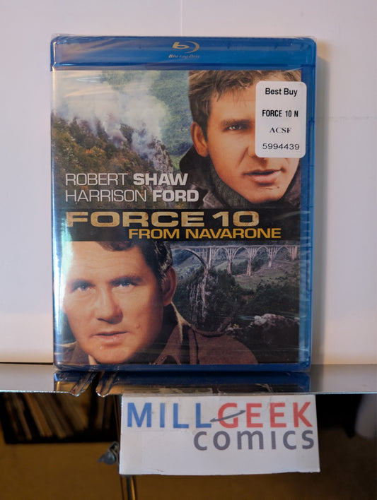 Force 10 from Navarone, Harrison Ford (Blu-Ray) Brand New-JD