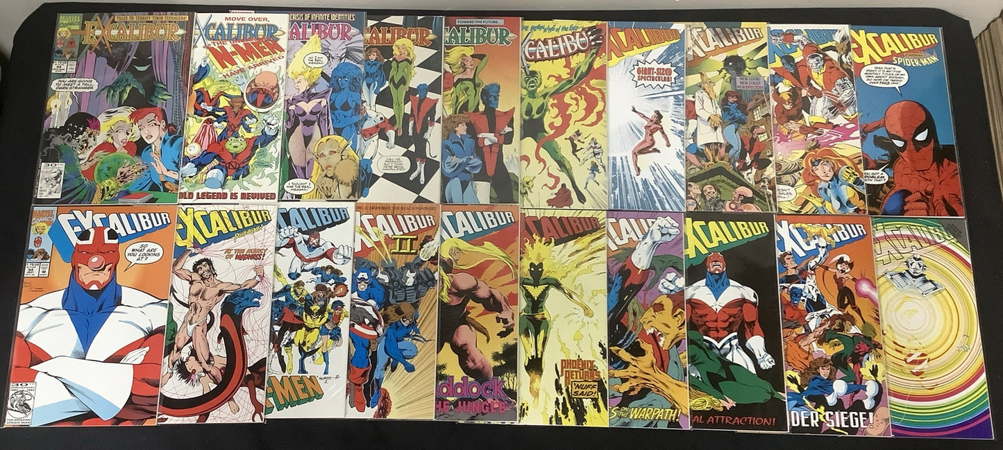 Excalibur #1-86 (Missing 7,37,43,55,58,63) + Annual #1-2 + Specials, Comic Lot