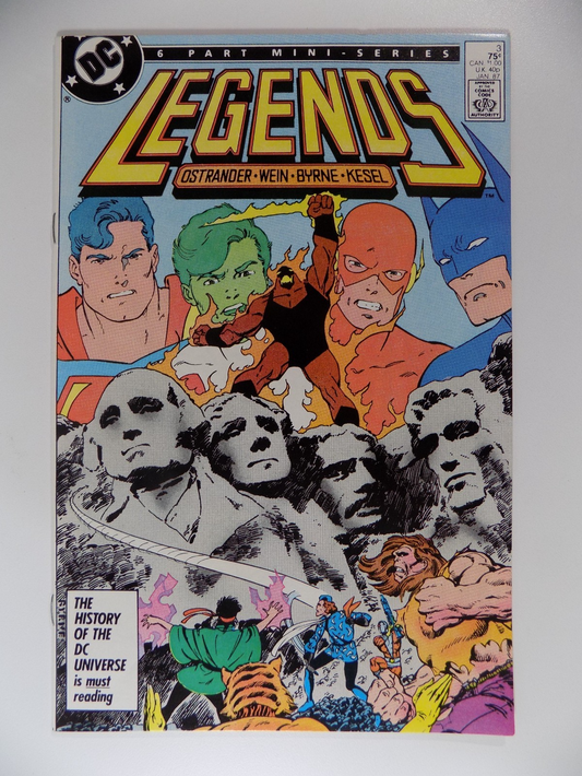 Legends #3 DC Comic 1st New Suicide Squad! January 1987 Near Mint-