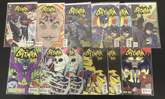 Batman '66 #15-23 Comic Lot, DC Comics, Parker/Williams, + Doubles (See Photo)