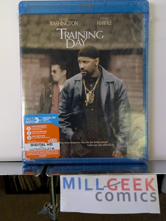 Training Day, Denzel Washington (Blu-Ray 2001) Brand New -JD
