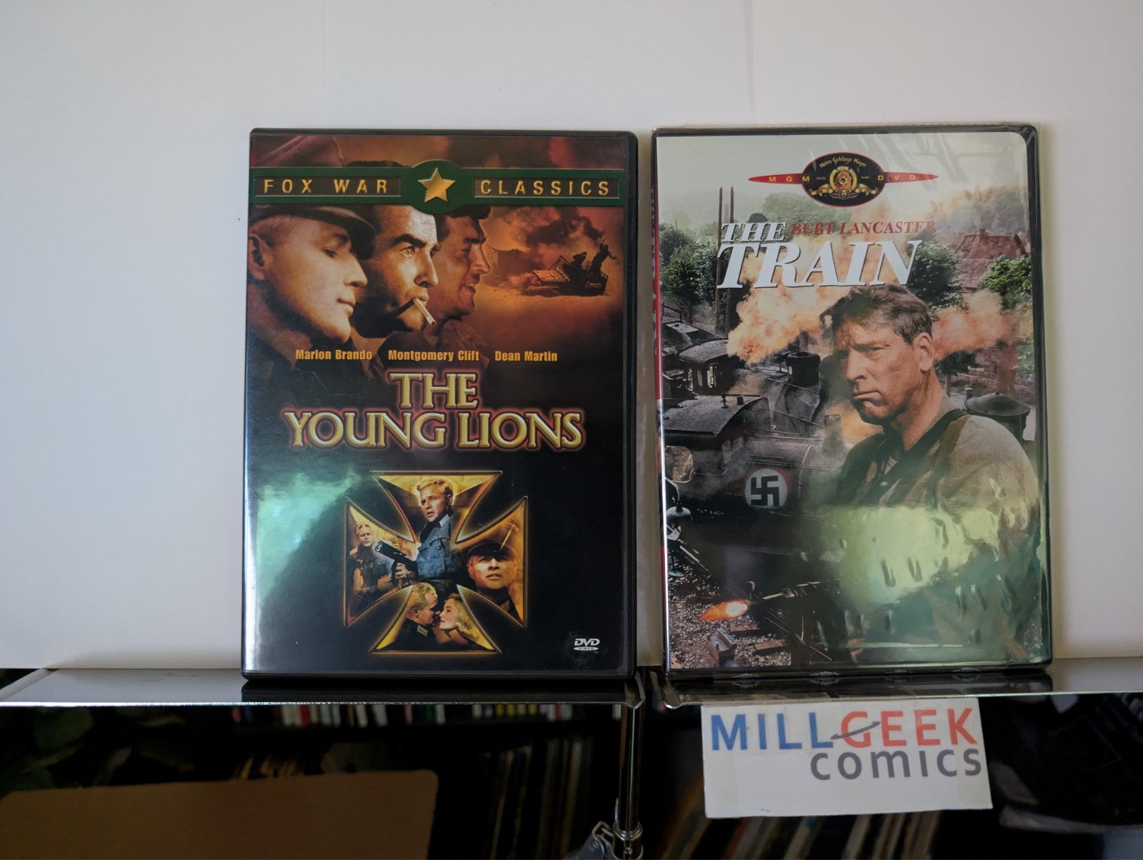 The Young Lions / The Train, 2 Movie Set (DVD) Like New -JD