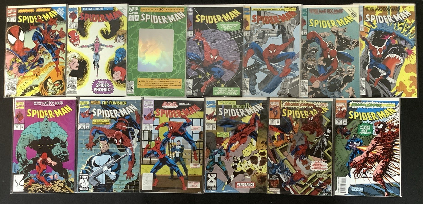Spider-Man #1-49 Comic Lot, Marvel Comics, Multiple Variants #1, Todd McFarlane