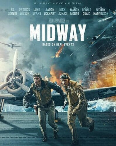 Midway: Based on Real Events (Blu-Ray) Brand New -JD