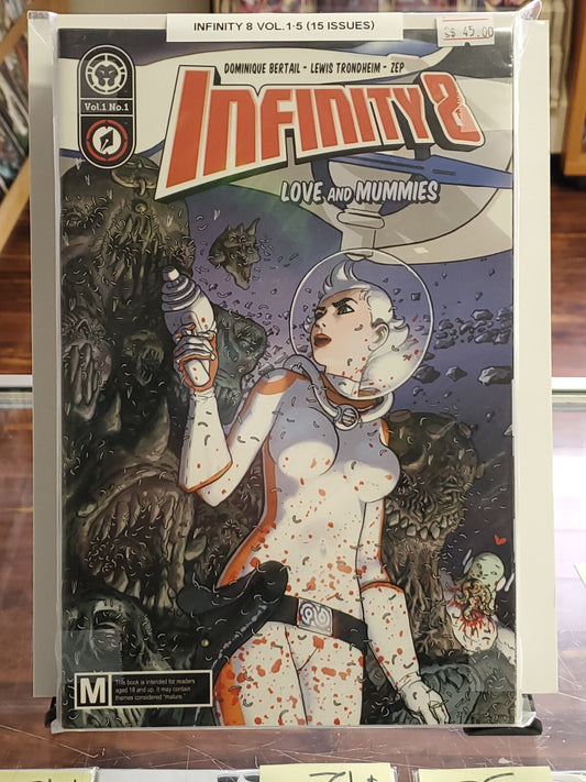 Infinity 8 Volume #'s 1-5 Magnetic Press 15 Total Issues