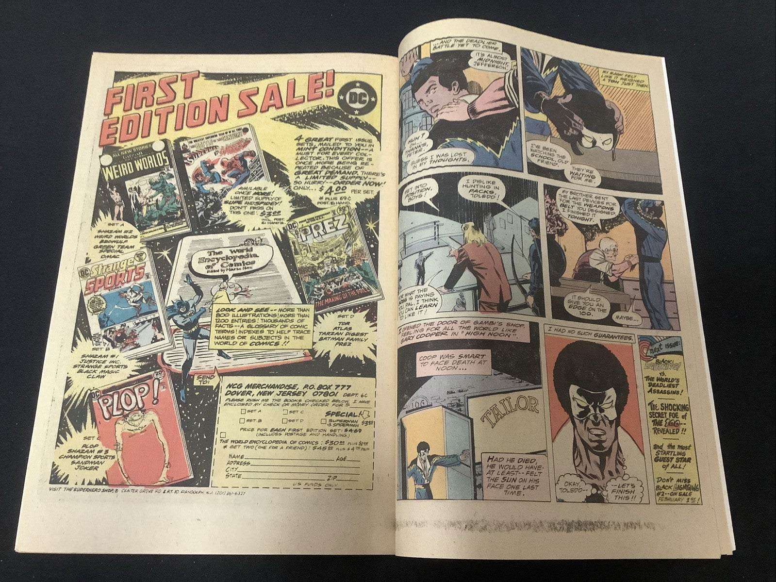 Black Lightning #1 (DC Comics April 1977) VF/NM (9.0) 1st App Black Lightning