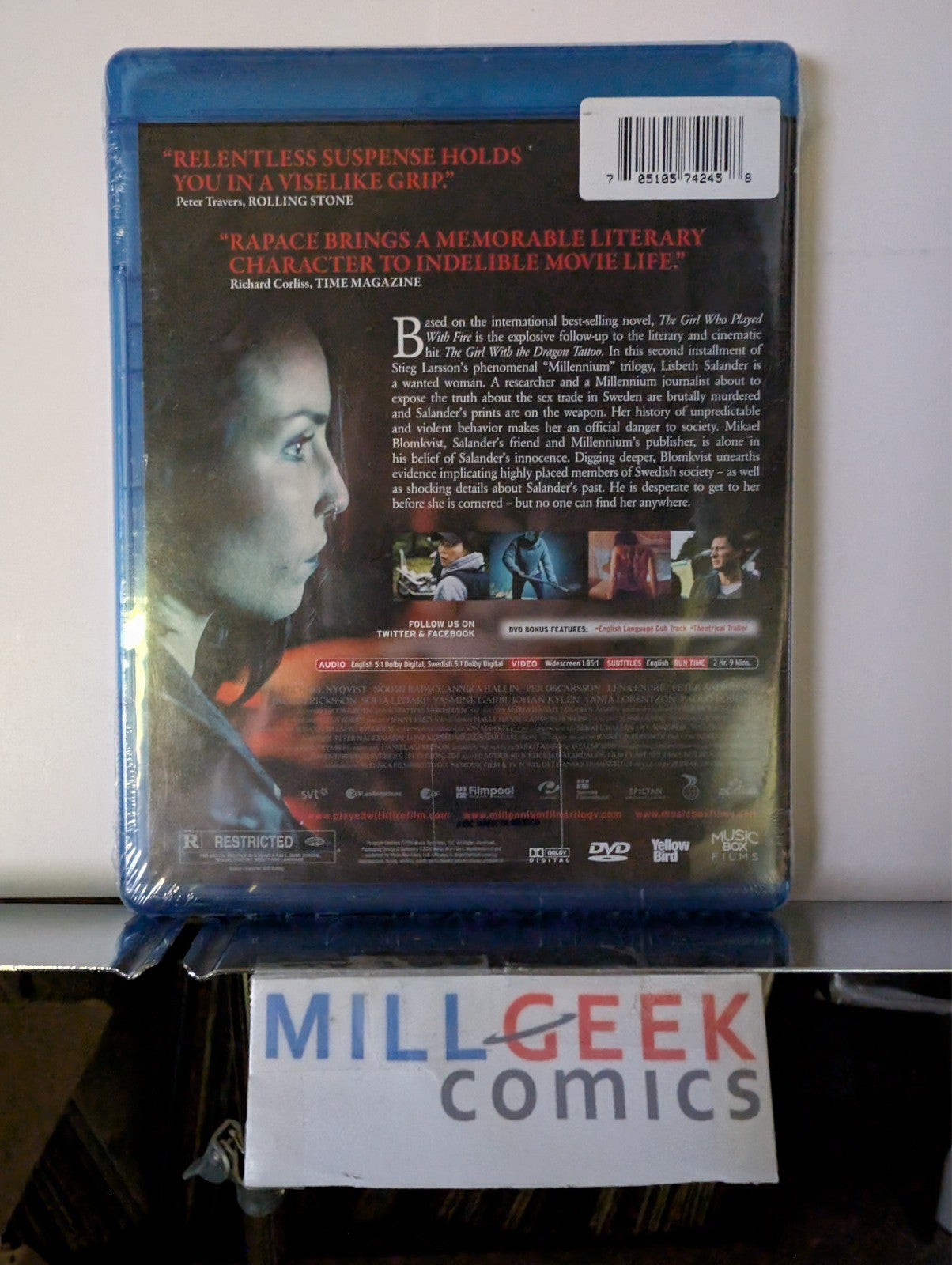 The Girl with the Dragon Tattoo, 3 Movie Collection (Blu-Ray) Like New -JD
