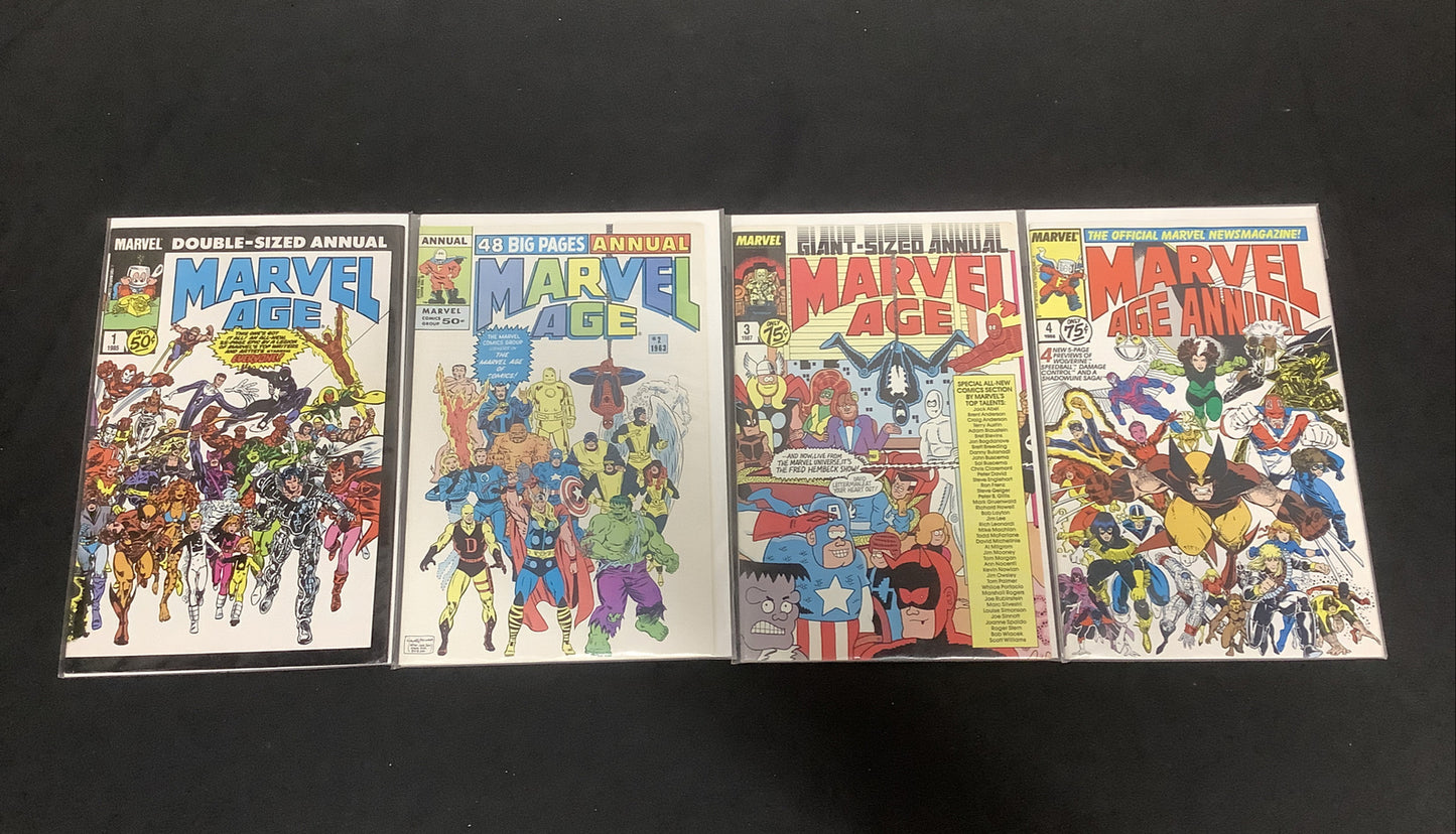 Marvel Age #1-101 + Annuals #1-4, Marvel Comics, Stan Lee John Byrne Spider-Man