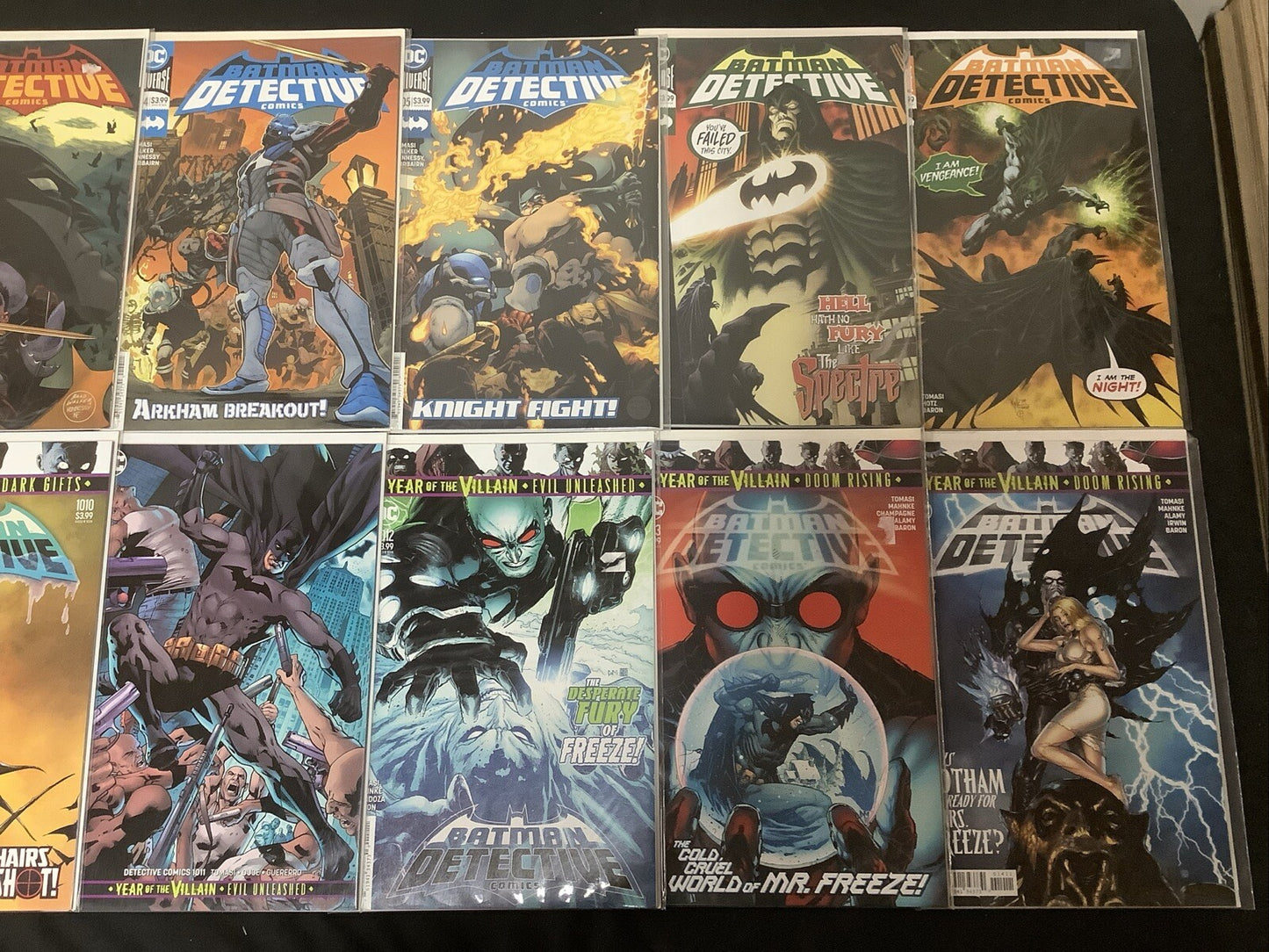 Detective Comics #967-1042 Comic Lot, DC, 1st Arkham Knight Main Continuity