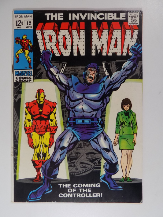 Iron Man #12 Marvel Comic April 1969 Fine/Very Fine