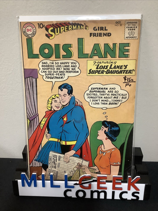 Superman's Girl Friend, Lois Lane #20 (DC Comics October 1960) F+ (6.5)