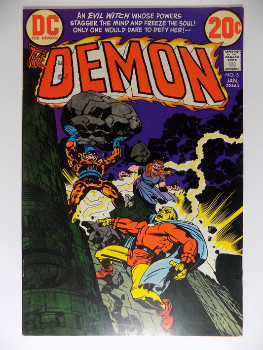 Demon #5 DC Comic Very Fine January 1973