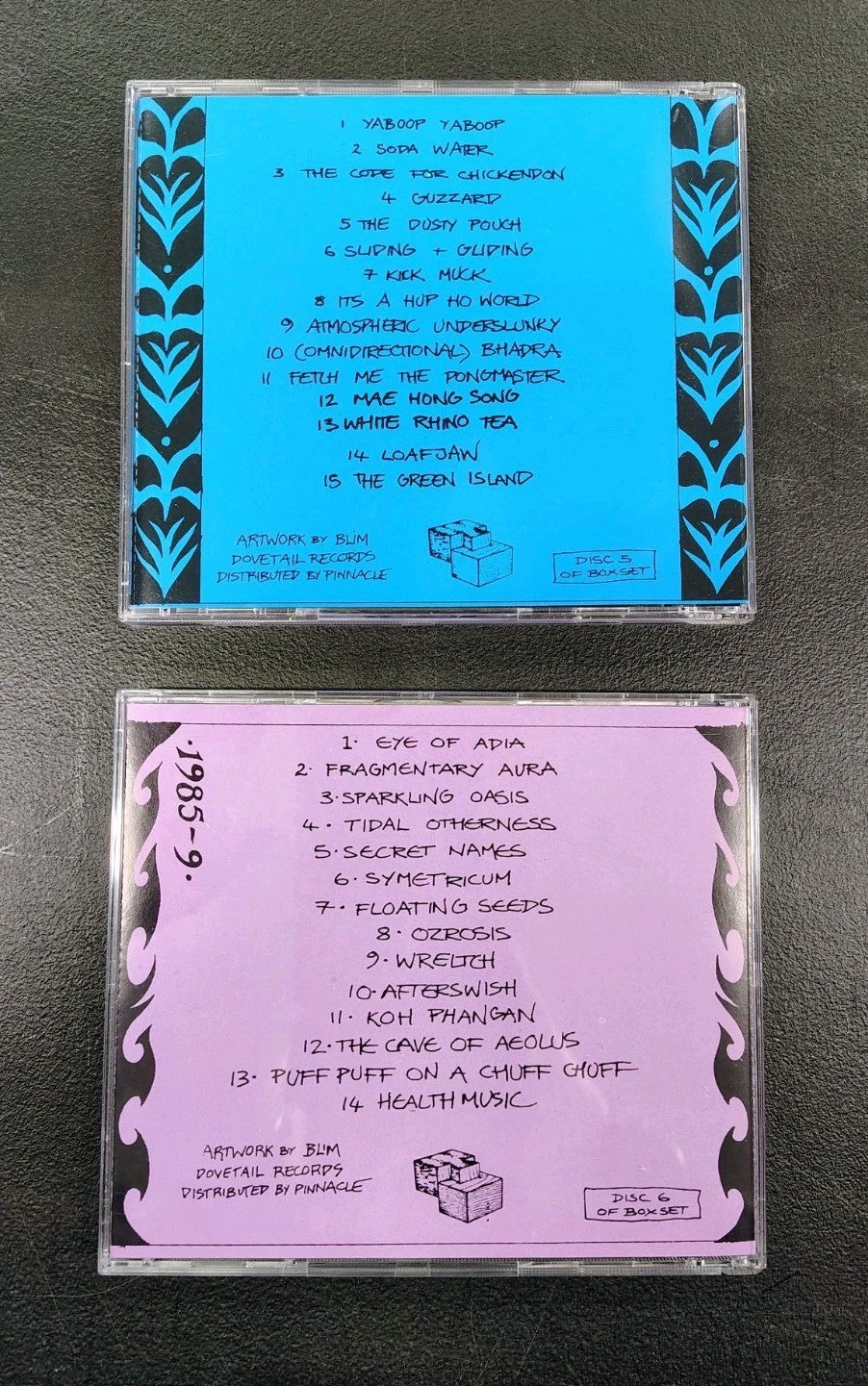 Ozric Tentacles - Vitamin Enhanced. Dovetail Records 6 x CD box set. #000907 JD