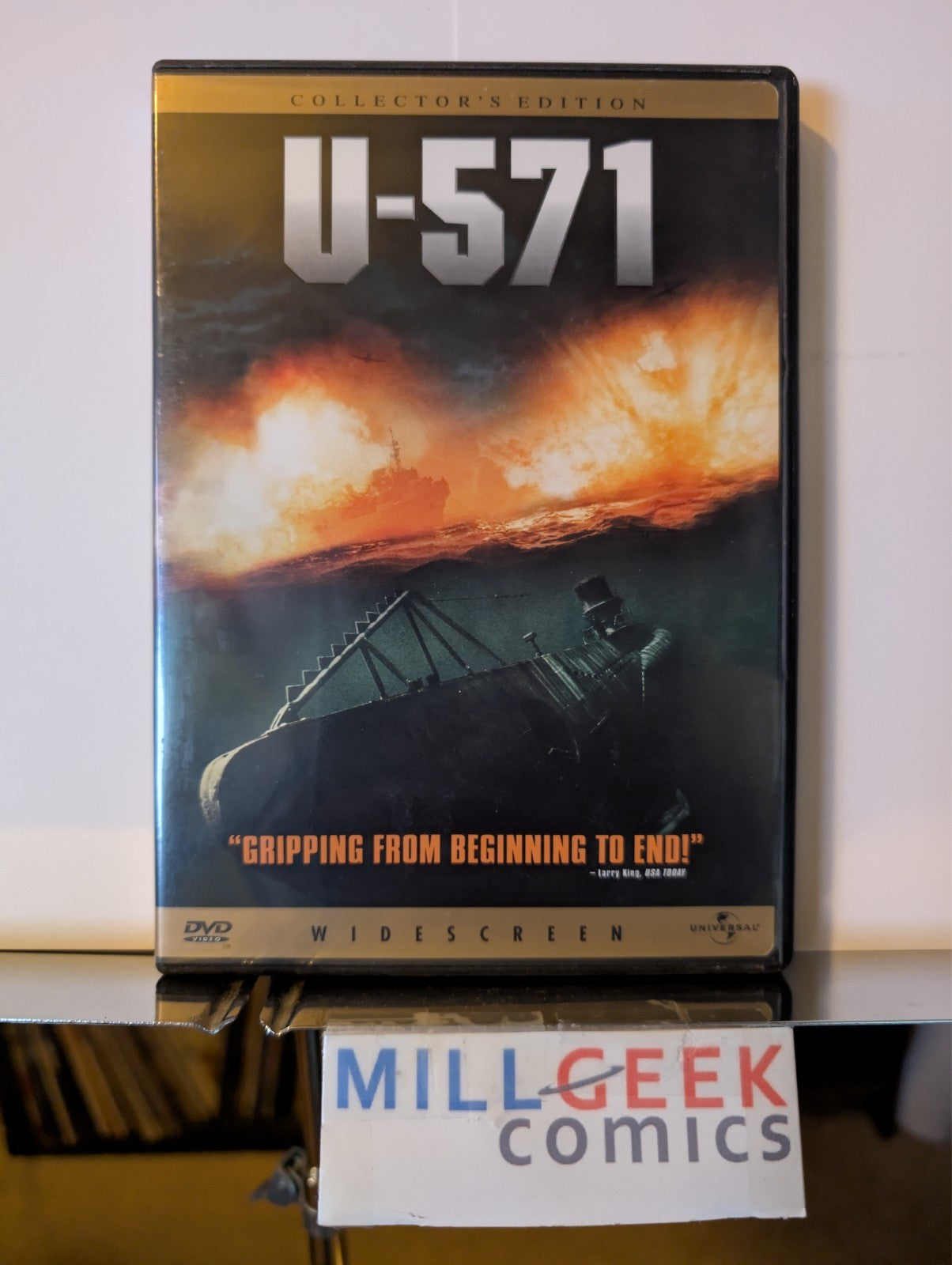 Schindler's List / U-571, 2 Movie Set (DVD) Like New-JD