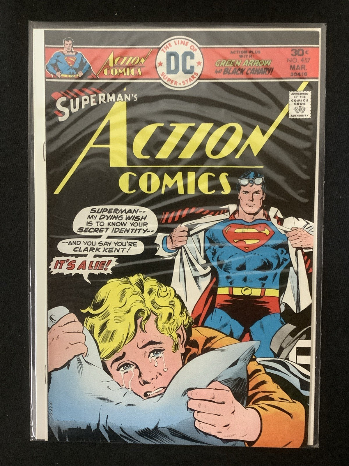 Action Comics #458-462 Comic Lot, DC Comics, Controversial Comic Cover