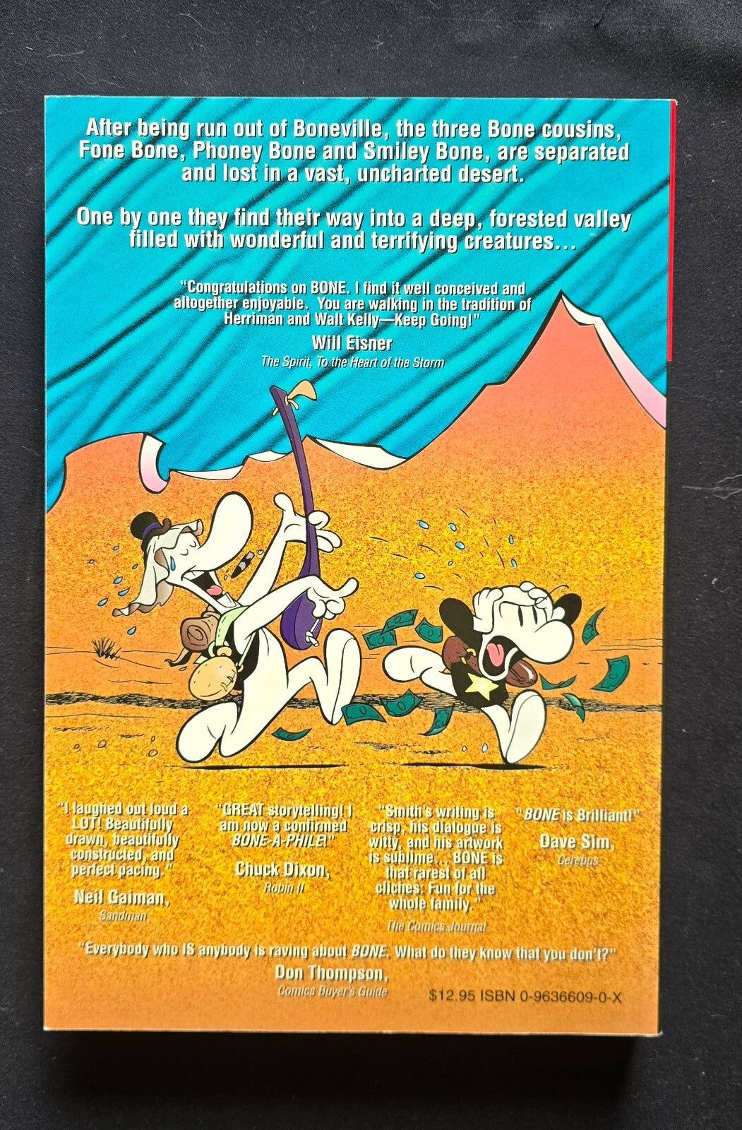The Complete Bone Adventures Books 1&2 - Jeff Smith - CB (1993, 1st Print 1994)