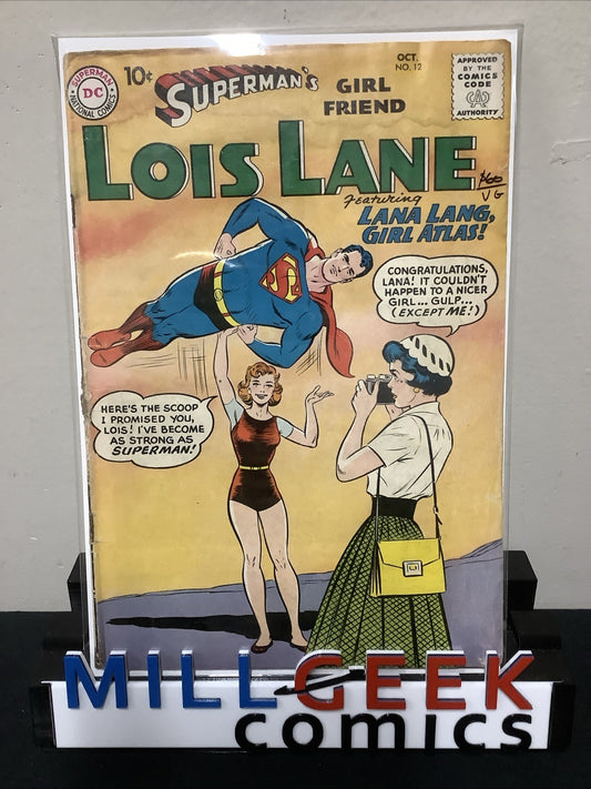 Superman's Girl Friend, Lois Lane #12 (DC Comics Oct 1959) VG (4.0) See Photos