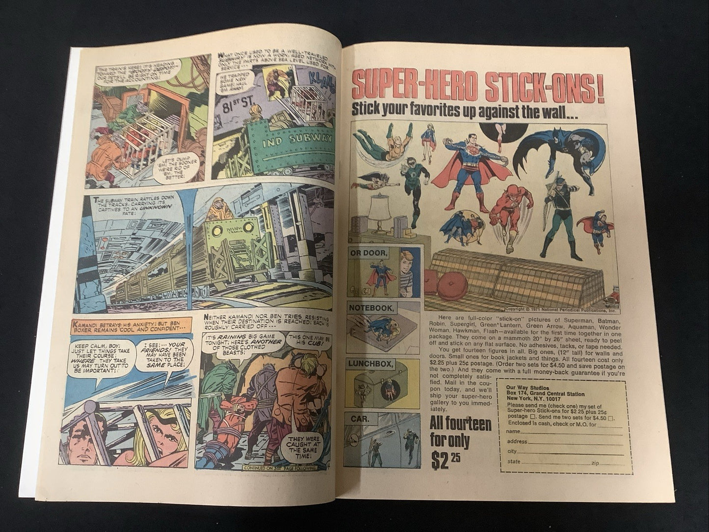 Kamandi, the Last Boy on Earth #2 (DC Comics December 1972) VF+ (8.5) Jack Kirby