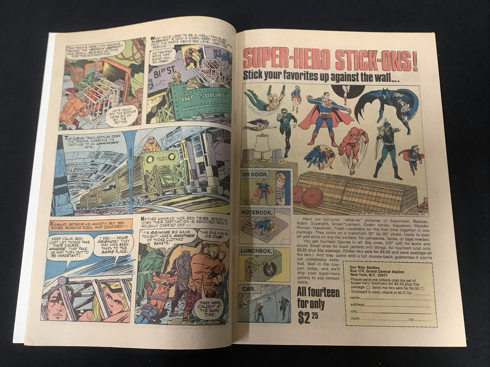 Kamandi, the Last Boy on Earth #2 (DC Comics December 1972) VF+ (8.5) Jack Kirby