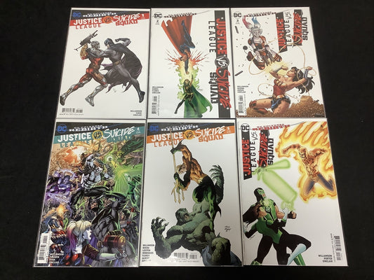 Justice League Vs Suicide Squad #1-6  Complete DC Rebirth Set Run of 6