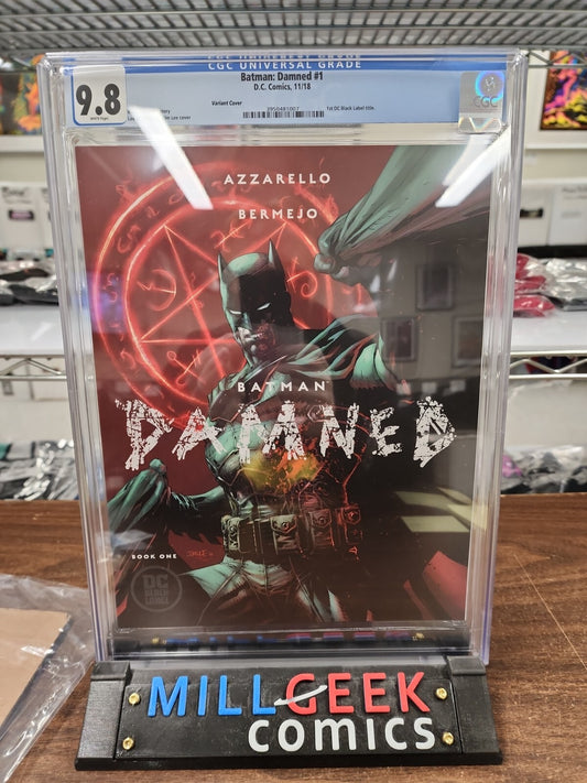 BATMAN DAMNED # 1 CGC 9.8  JIM LEE VARIANT CVR 1st Print