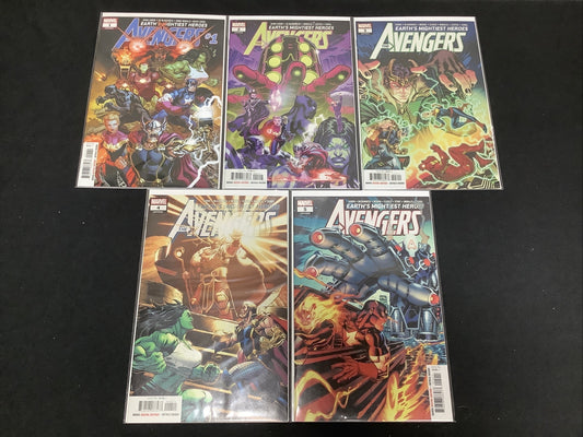Avengers (Vol.7) #1-5 Comic Lot, Jason Aaron Ed McGuinness, Callus The Void